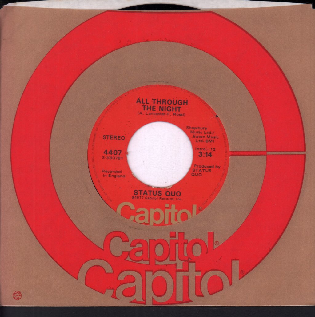 Status Quo - Wild Side Of Life - 7 Inch