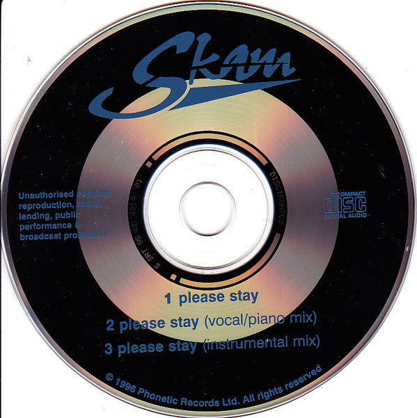 skam - Please Stay - Cd