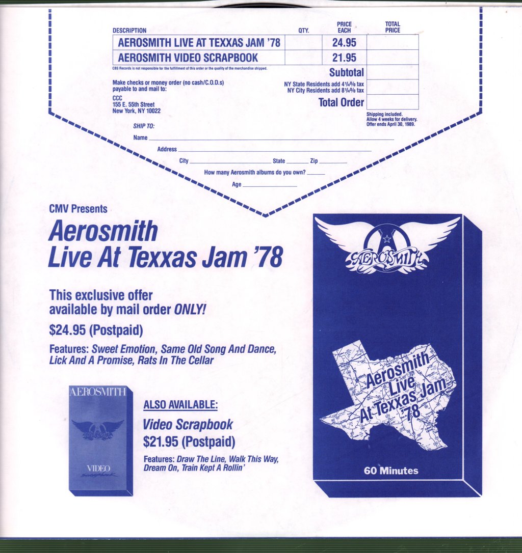 Aerosmith - Gems - Lp