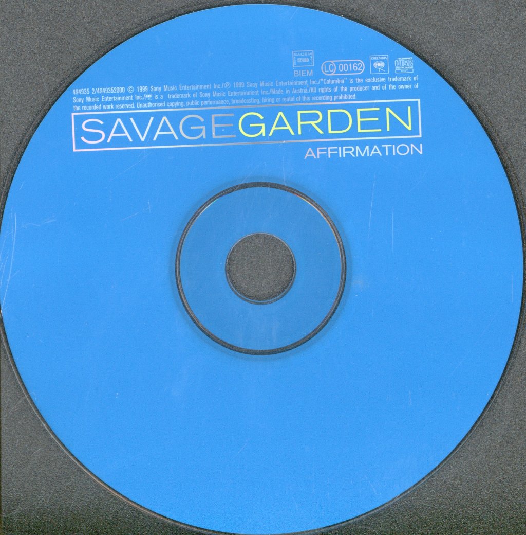 Savage Garden - Affirmation - Cd