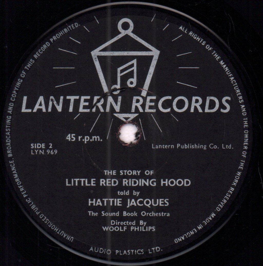 Hattie Jacques - Little Red Riding Hood - 7 Inch