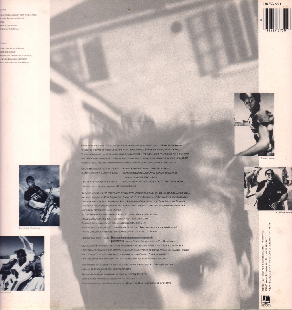 Sting - Dream Of The Blue Turtles - Lp