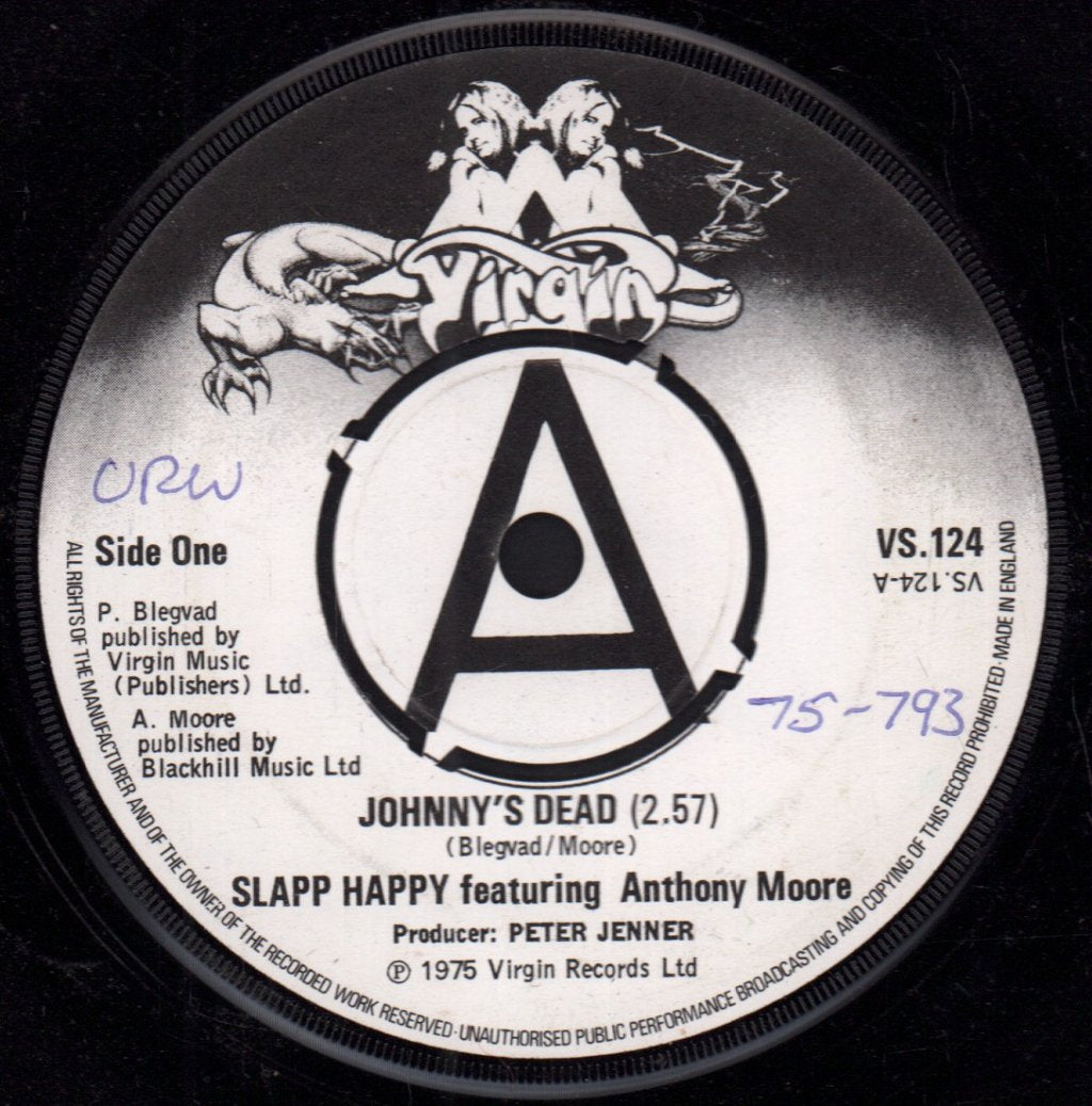 Slapp Happy - Johnny's Dead - 7 Inch