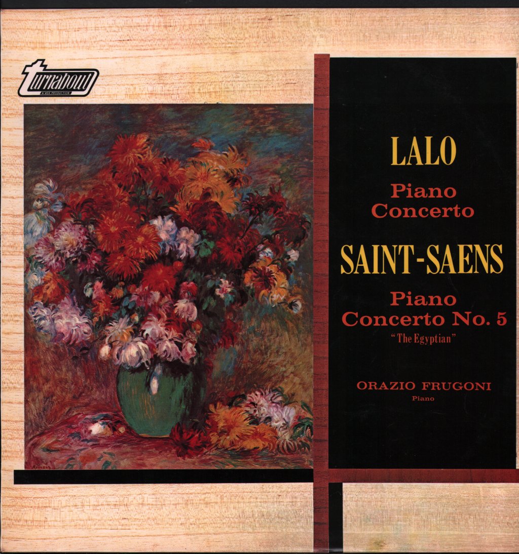 Orazio Frugoni - Lalo - Piano Concerto / Saint-Saens - Piano Concerto No. 5  "The Egyptian" - Lp