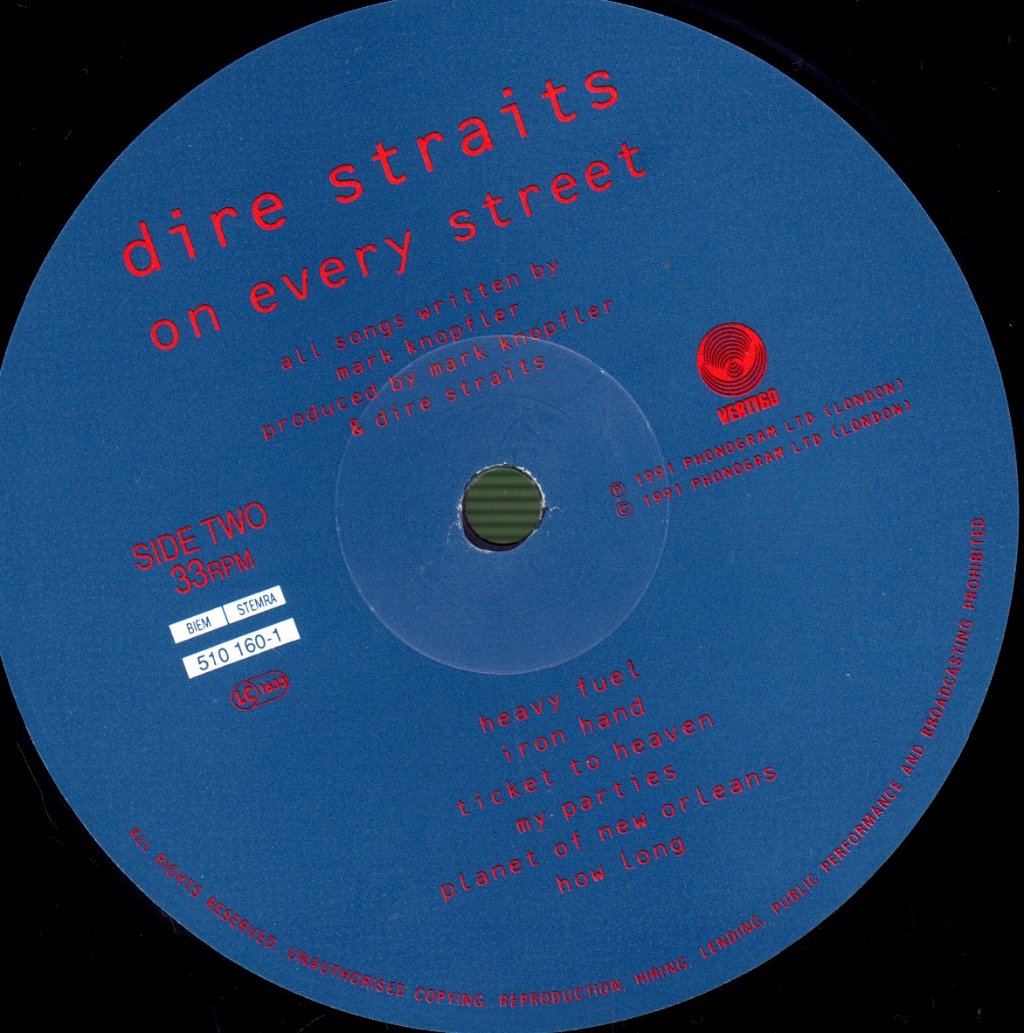 Dire Straits - On Every Street - Lp
