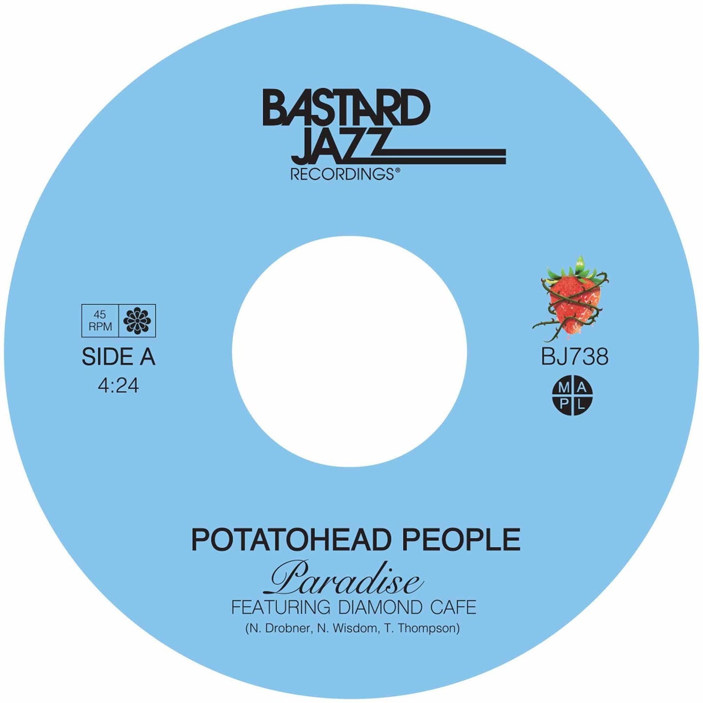 Potatohead People - Paradise - 7 Inch