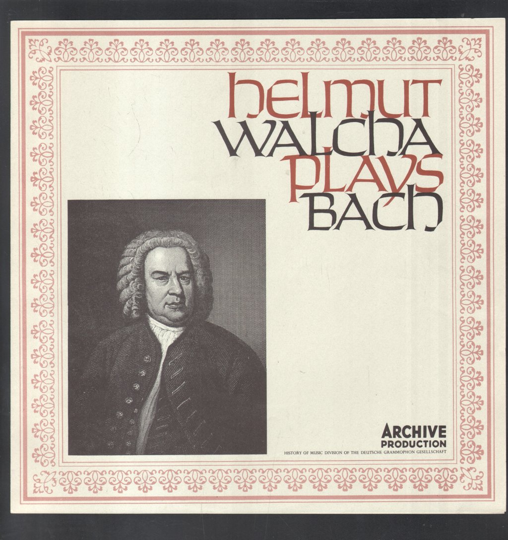 Helmut Walcha - Helmut Walcha Plays Bach - Lp