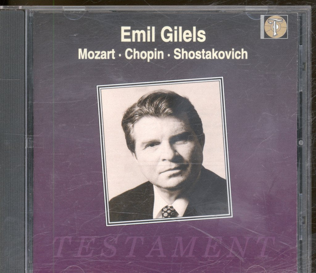 Emil Gilels - Mozart. Chopin. Shostakovich - Cd