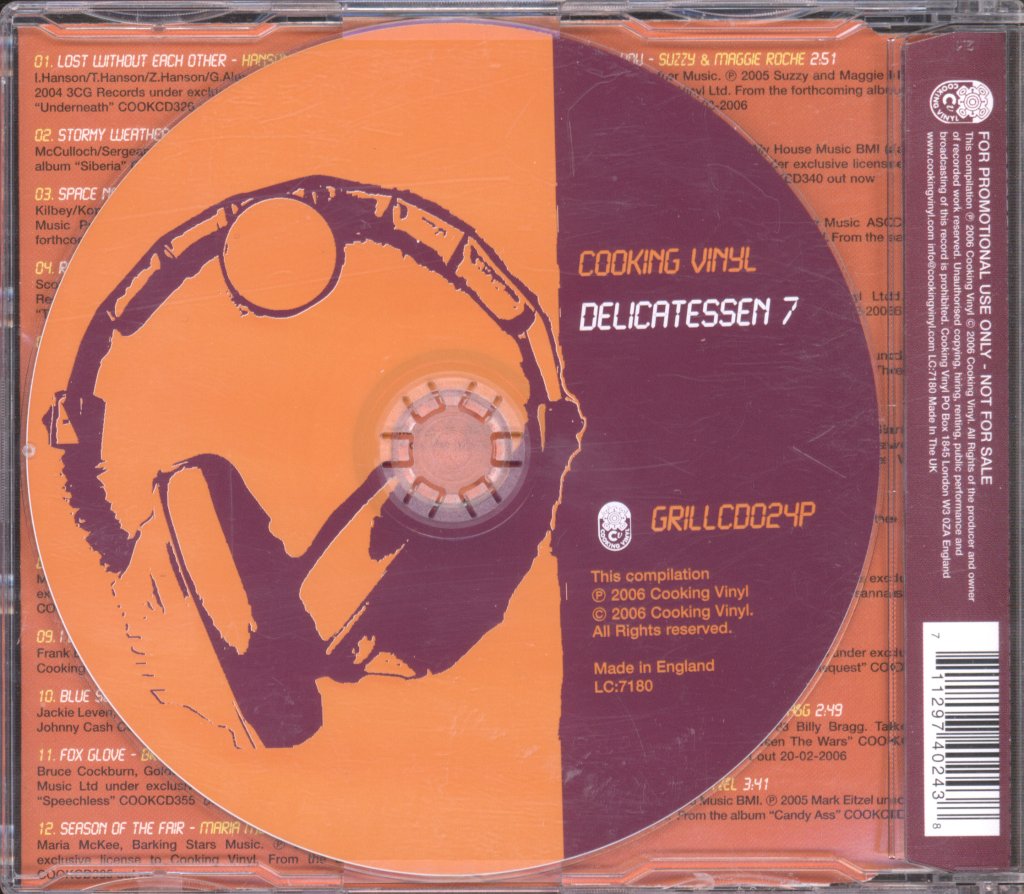 Various Artists - Delicatessen 7 - Cd