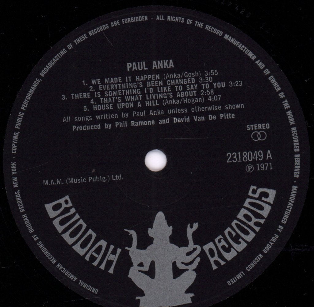 Paul Anka - Paul Anka - Lp