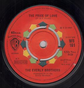 Everly Brothers - Price Of Love - 7 Inch