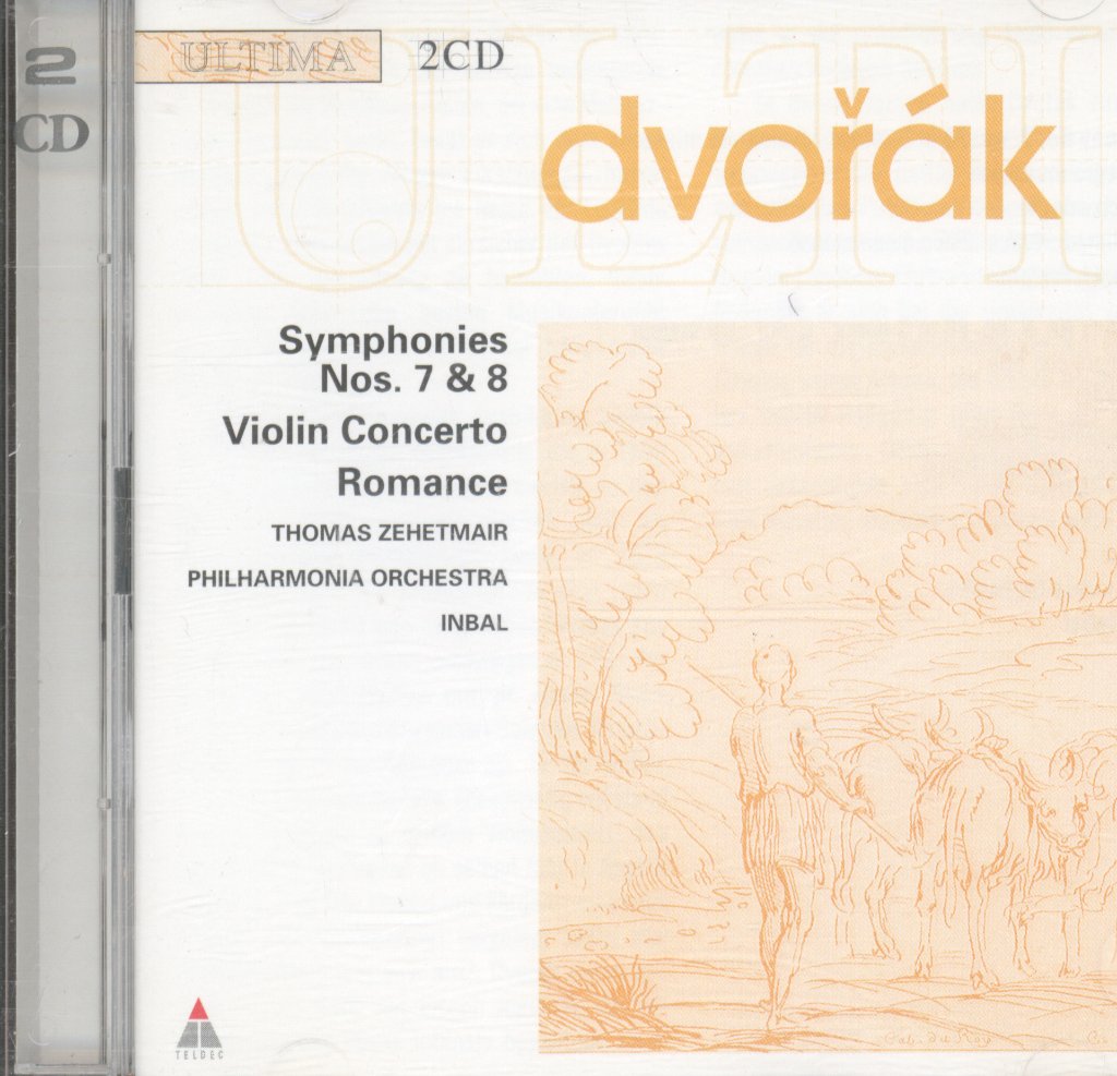 Thomas Zehetmair, Philharmonia Orchestra - Dvorak - Symphonies Nos. 7 & 8 - Violin Concerto - Romance - Double Cd