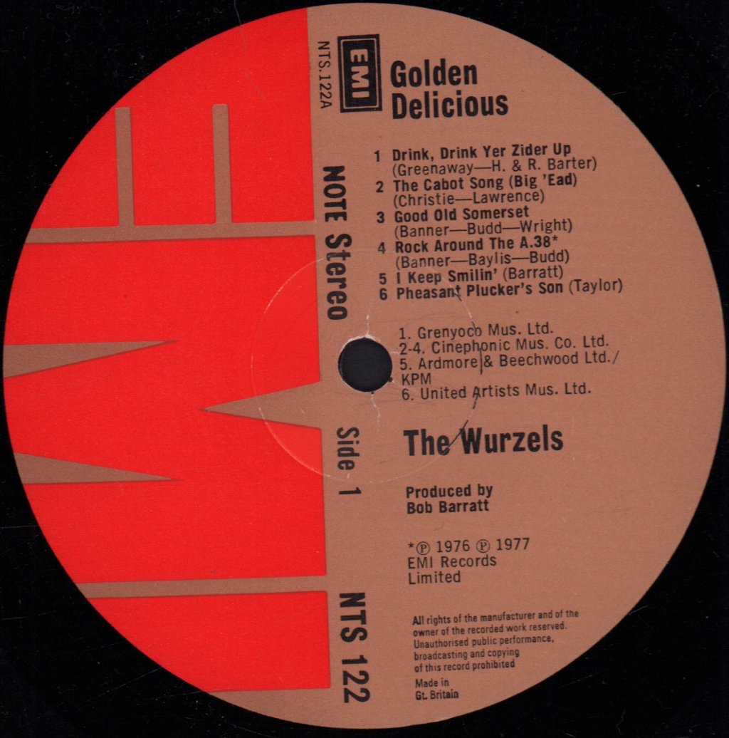 Wurzels - Golden Delicious - Lp