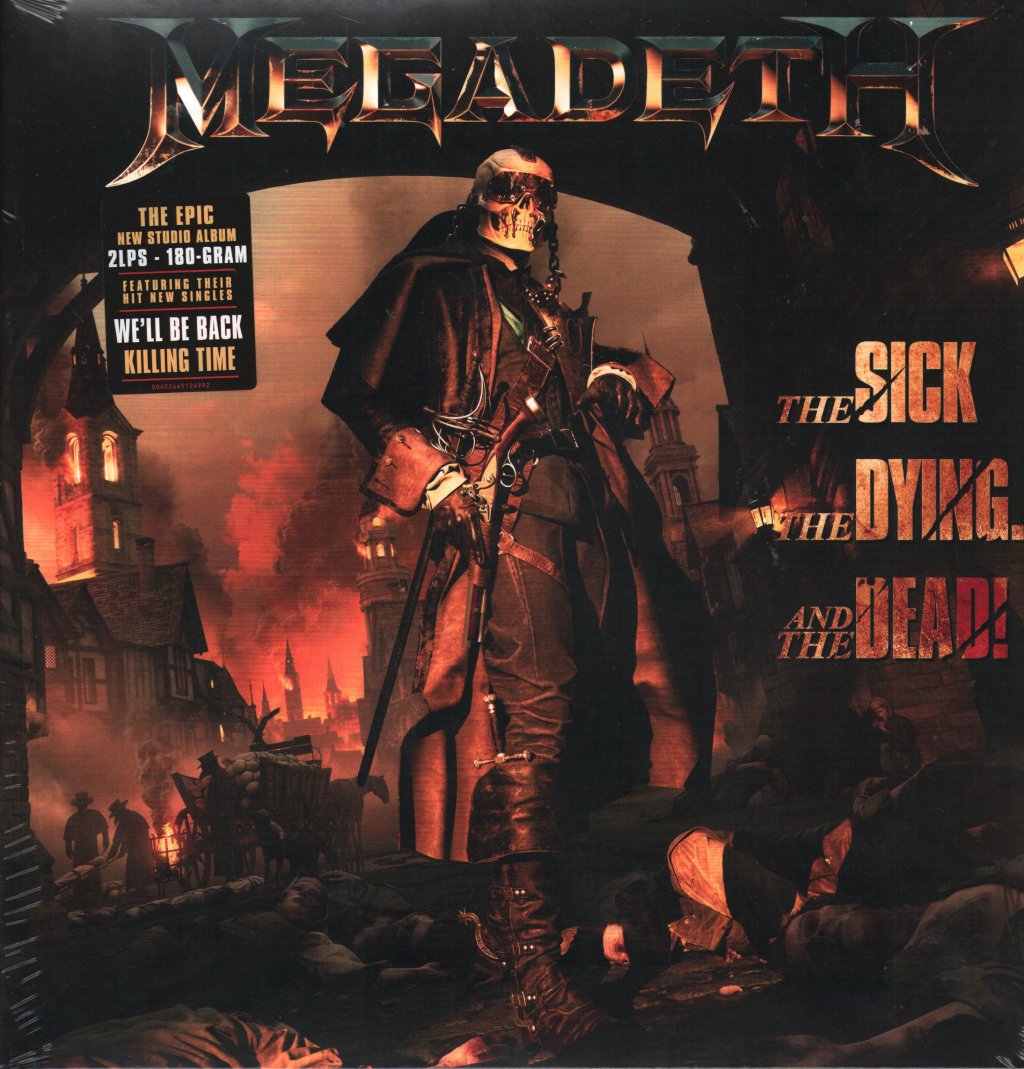 Megadeth - Sick, the Dying... and the Dead - Double Lp