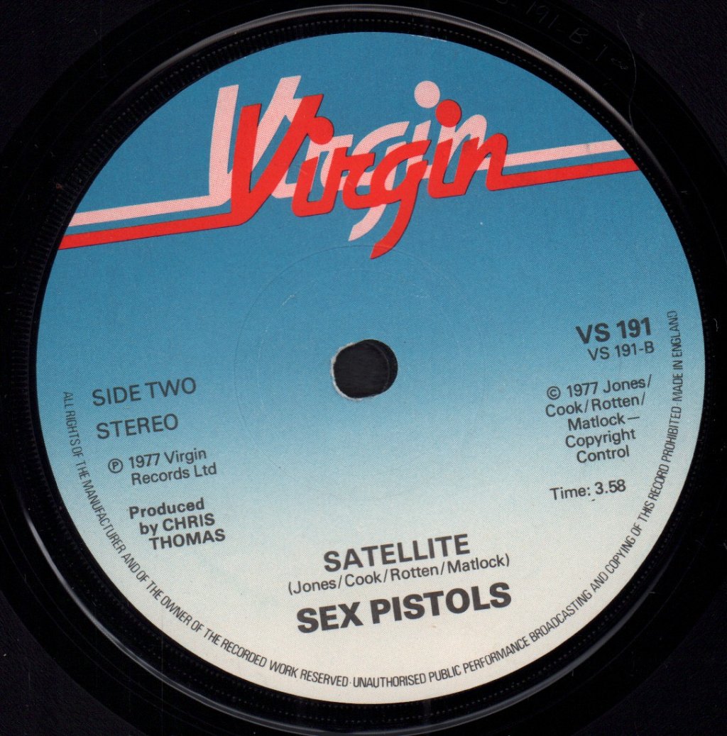 Sex Pistols - Holidays In The Sun - 7 Inch