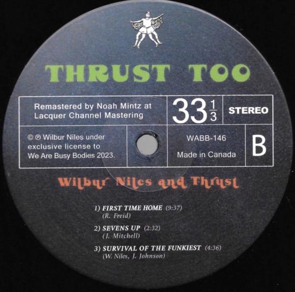 Wilbur Niles And Thrust - Thrust Too - Lp