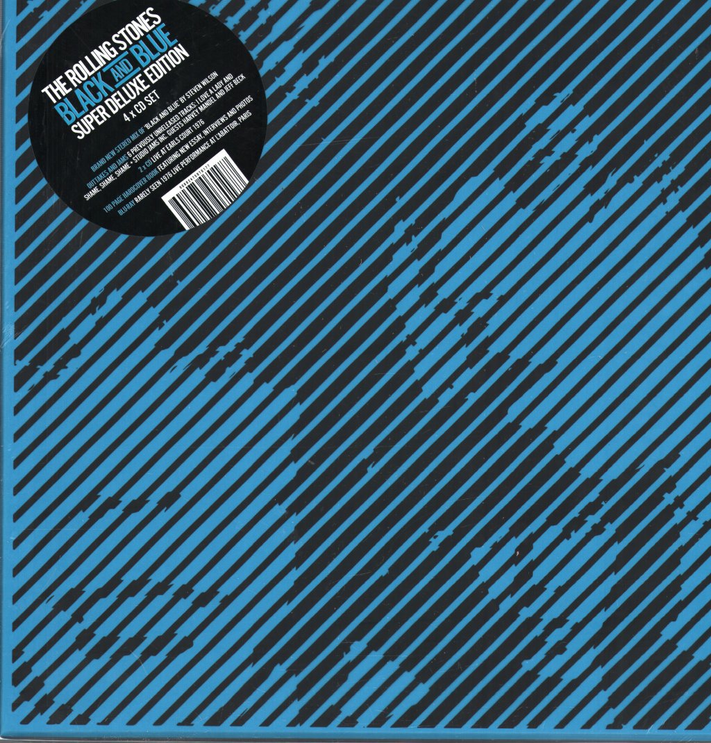 Rolling Stones - Black and Blue Super Deluxe 4CD Blu Ray - Cd Box Set