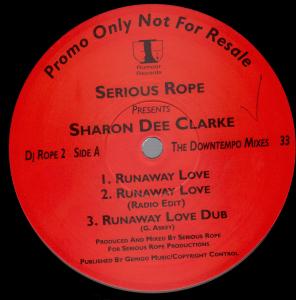 Sharon Dee Clarke - Runaway Love - 12 Inch