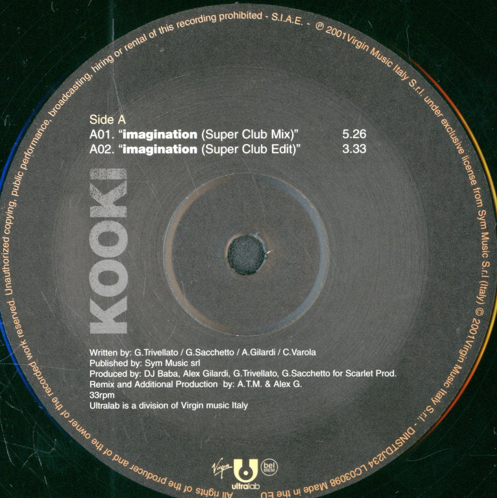 Kooki - Imagination - 12 Inch