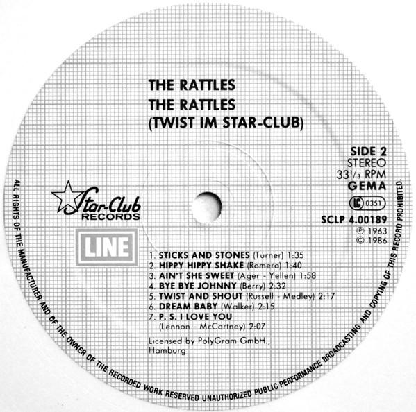 Rattles - Twist Im Star-Club Hamburg - Lp
