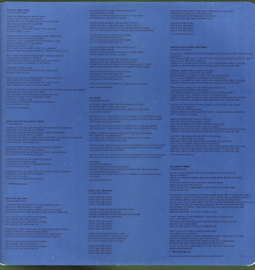 Beatles - 1967-1970 - Double Lp