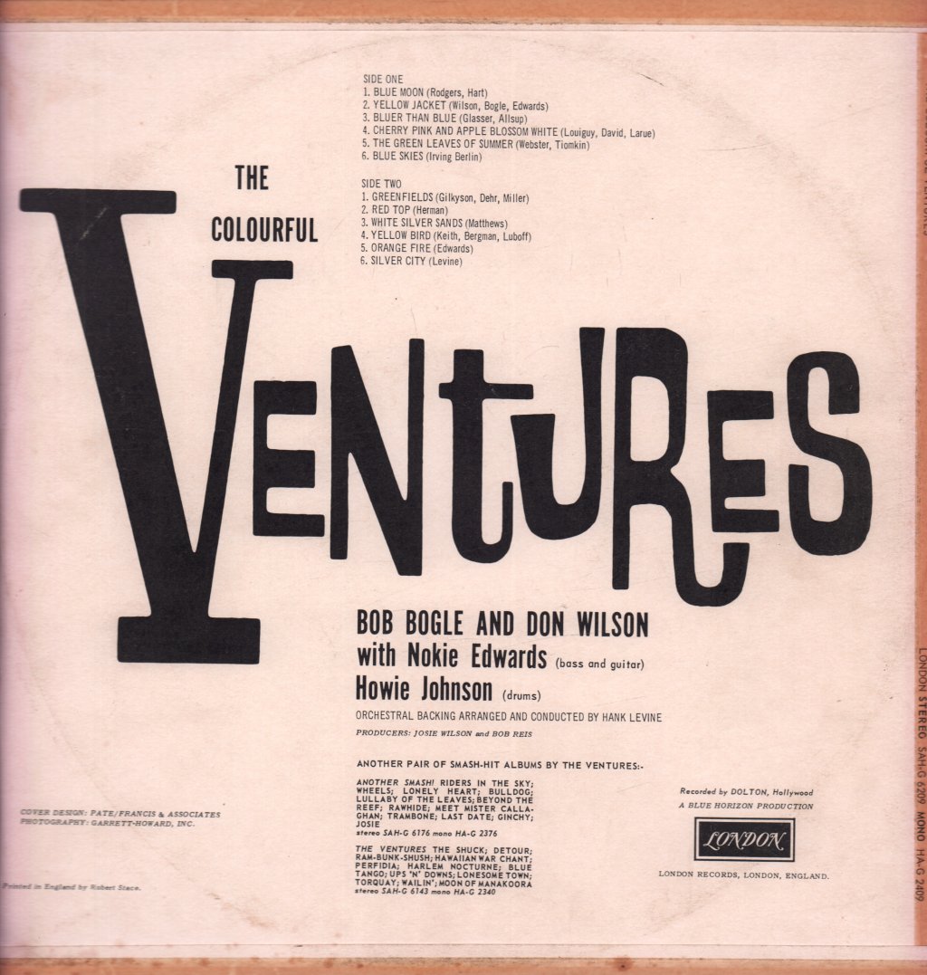 Ventures - Colorful Ventures - Lp