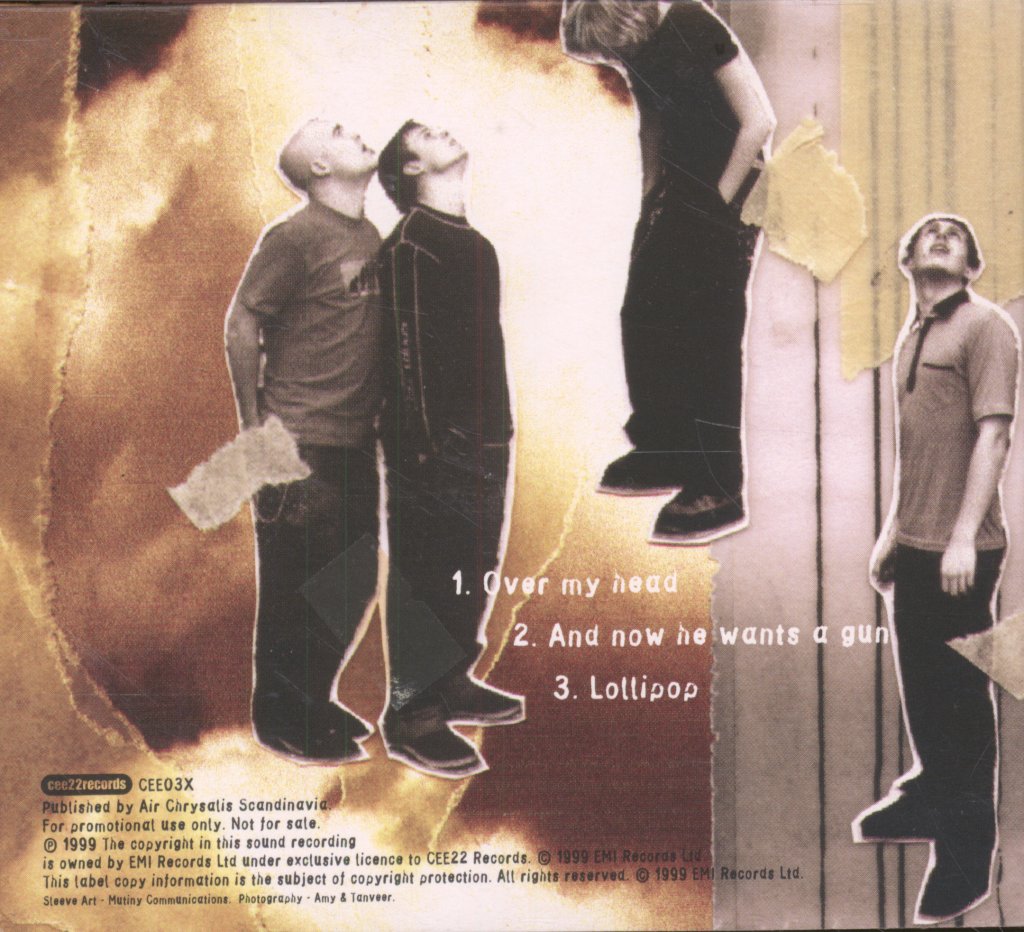 Fungus (Late 90'S Early 2000'S Group) - Over My Head - Cd