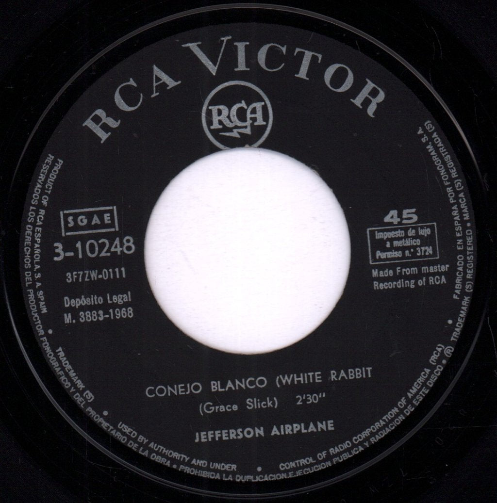 Jefferson Airplane - white rabbit - 7 Inch
