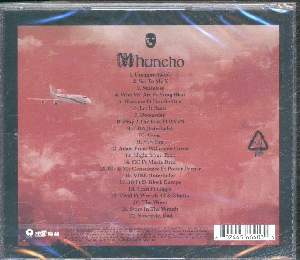 M Huncho - Chasing Euphoria - Cd