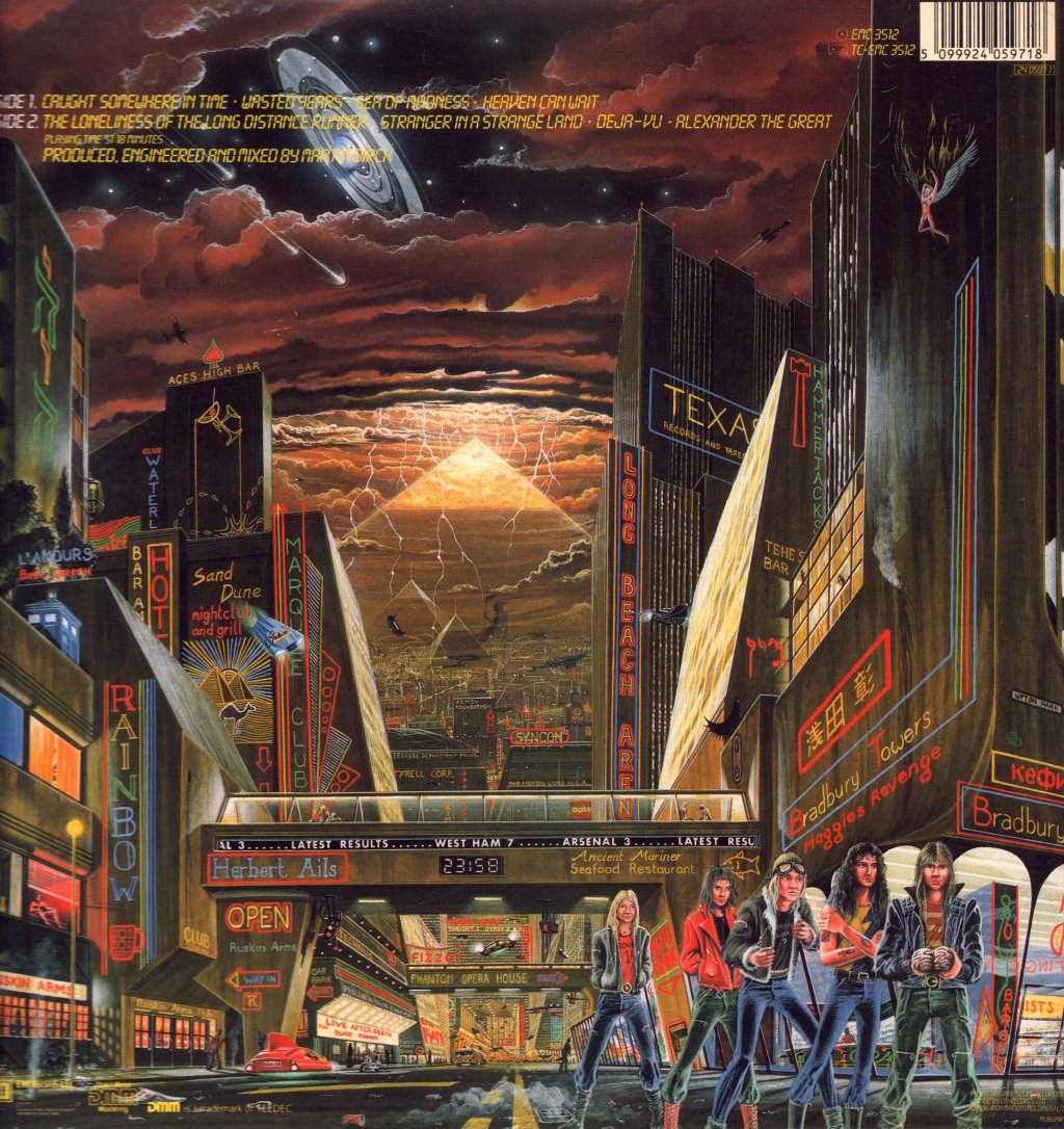 Iron Maiden - Somewhere In Time - Lp