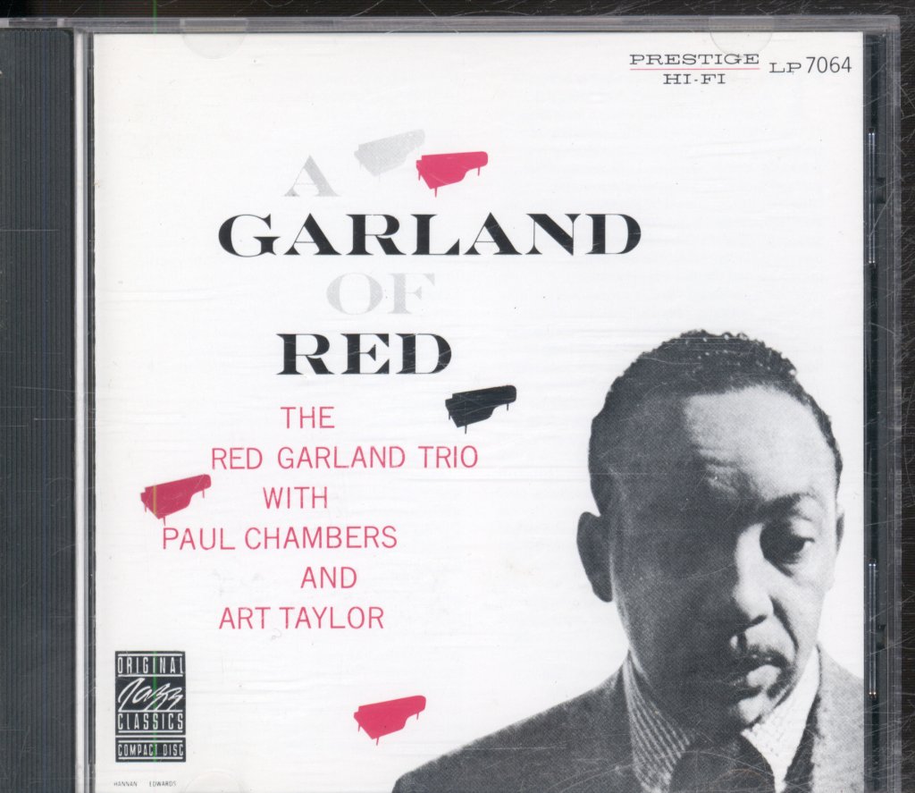 Red Garland Trio With Paul Chambers And Art Taylor - A Garland Of Red - Cd