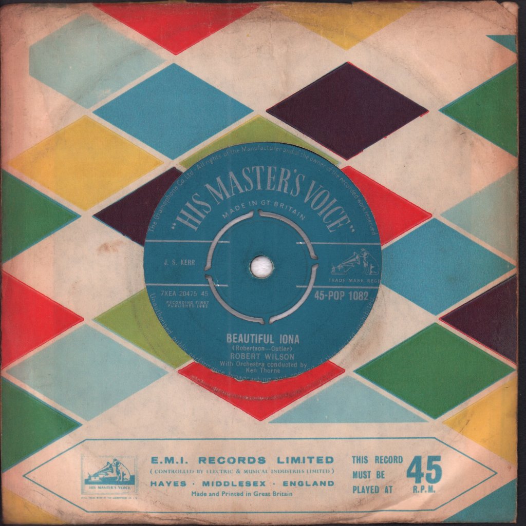 Robert Wilson - One Hundred Thousand Welcomes - 7 Inch