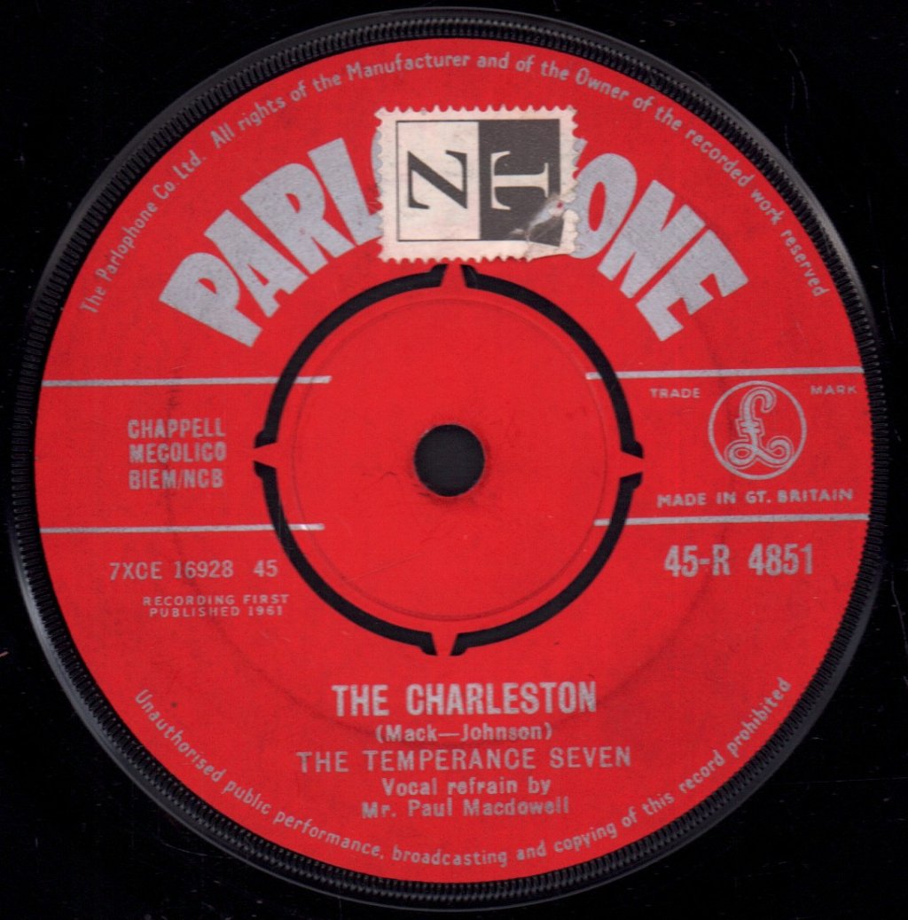 Temperance Seven - Charleston - 7 Inch