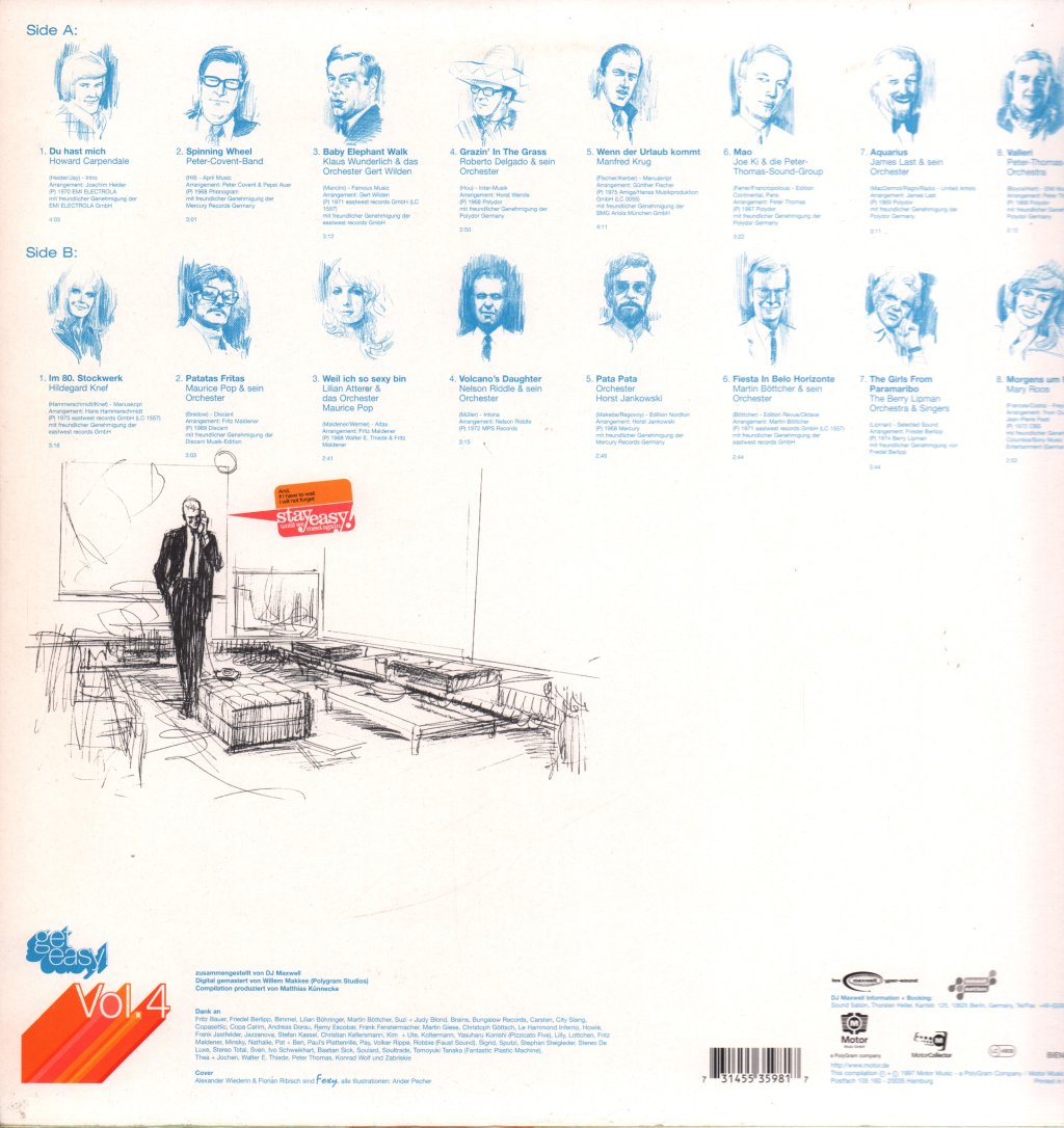 Various Artists - Get Easy! Vol. 4 - Lp