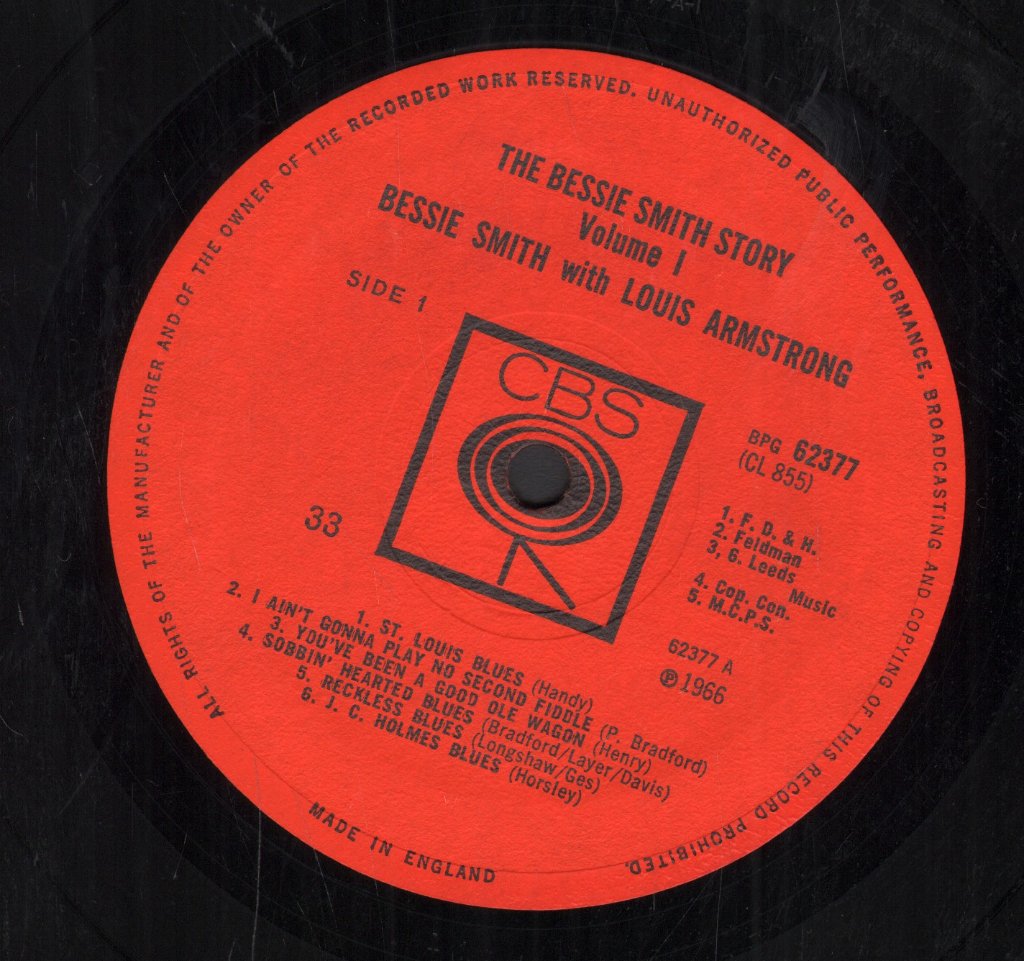 Bessie Smith - Story Volume 1 - Lp
