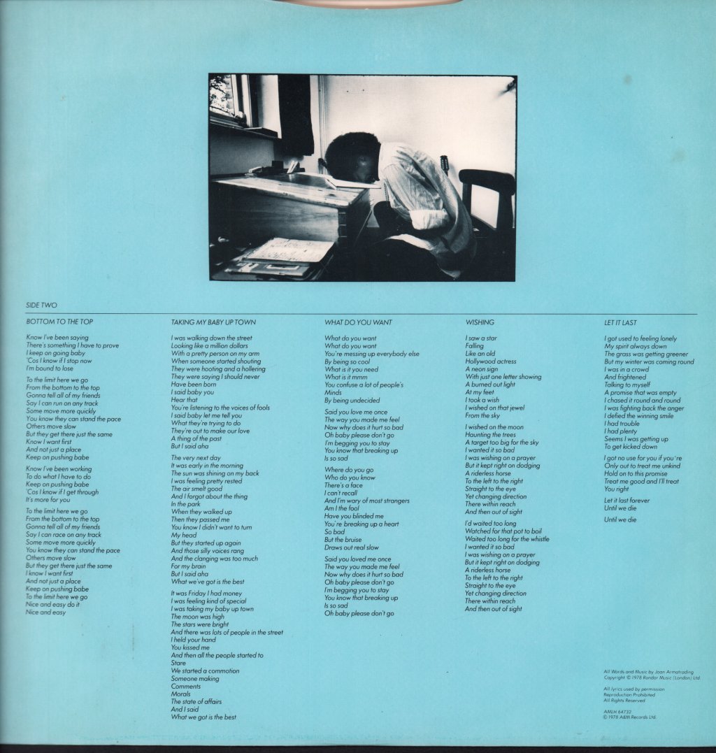 Joan Armatrading - To The Limit - Lp
