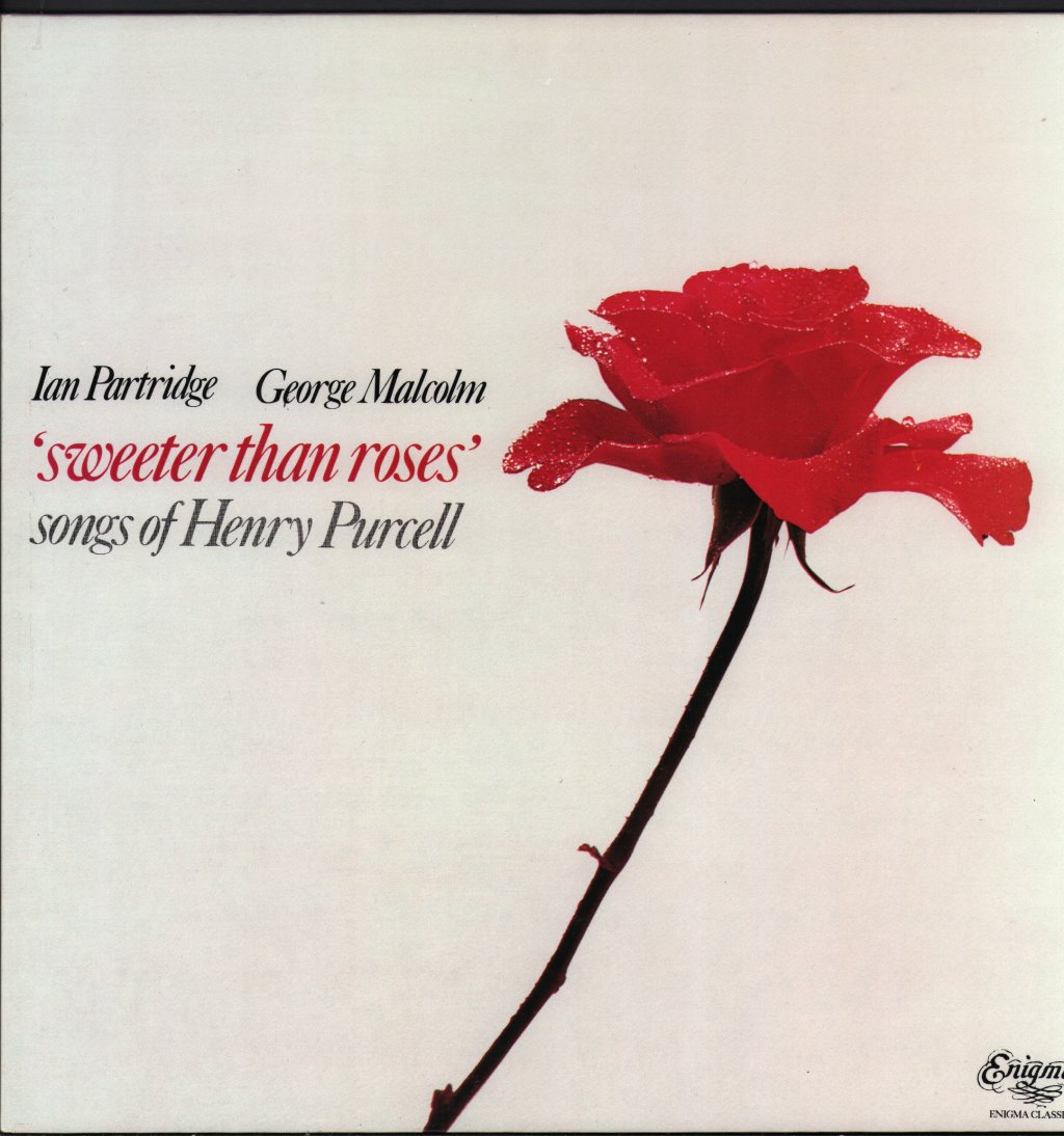 Ian Partridge / George Malcolm - Henry Purcell - Sweeter Than Roses (Songs Of Henry Purcell) - Lp