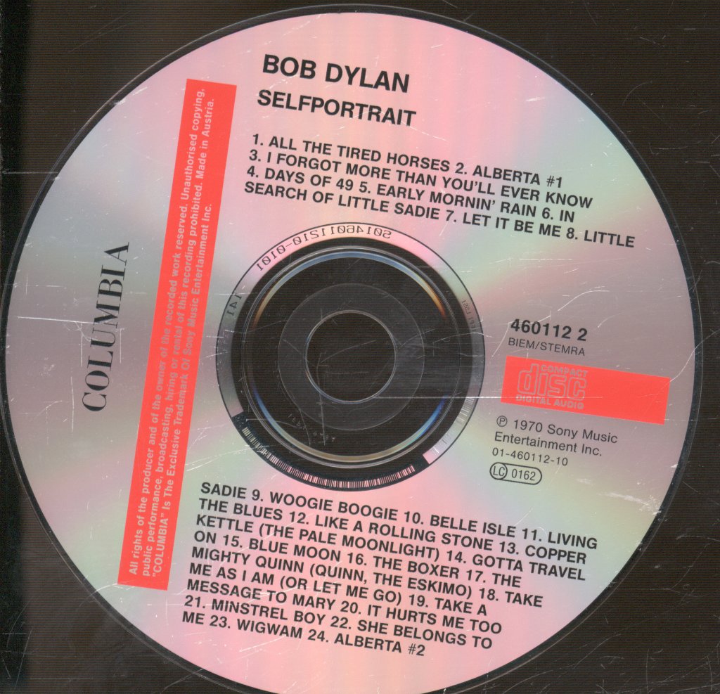 Bob Dylan - Selfportrait - Cd