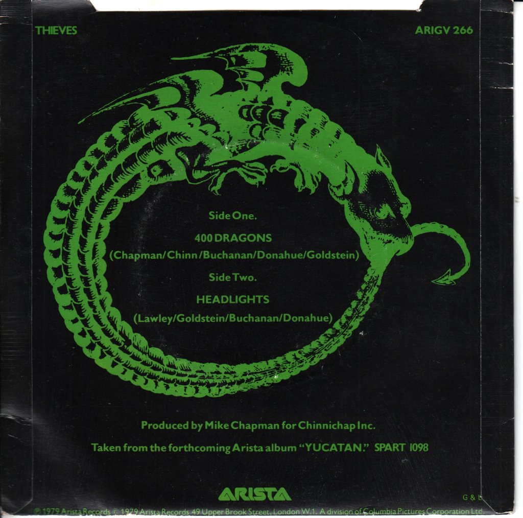 Thieves (70'S Group) - 400 Dragons - 7 Inch
