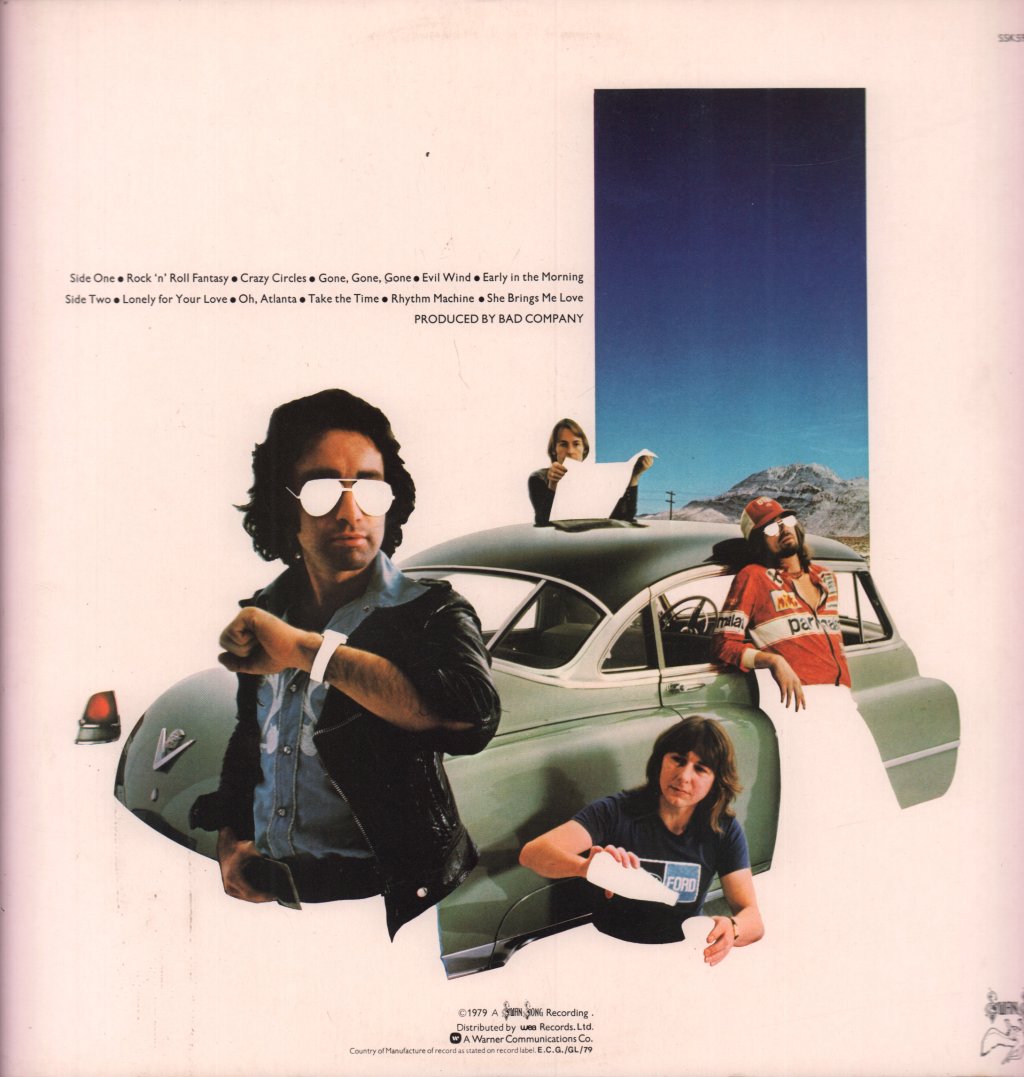 Bad Company (Rock Group) - Desolation Angels - Lp