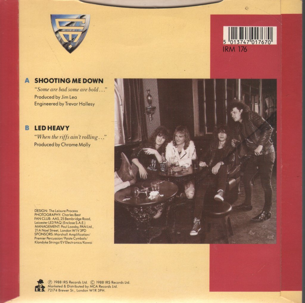 Chrome Molly - Shooting Me Down - 7 Inch