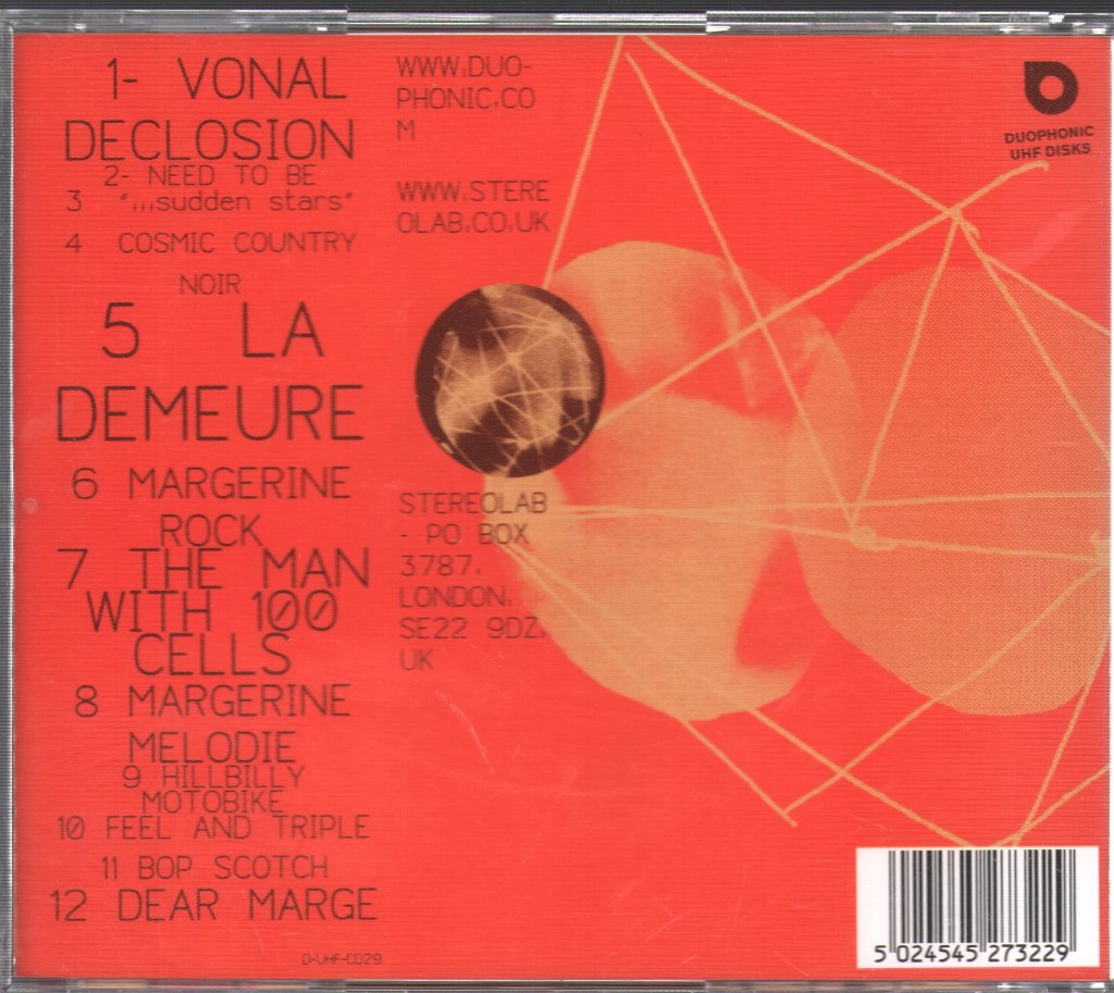 Stereolab - Margerine Eclipse - Cd