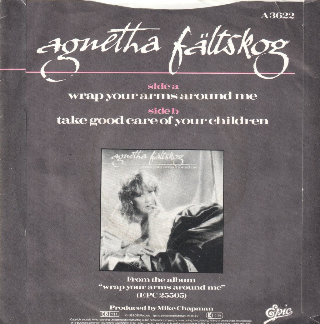 Agnetha Faltskog - Wrap Your Arms Around Me - 7 Inch
