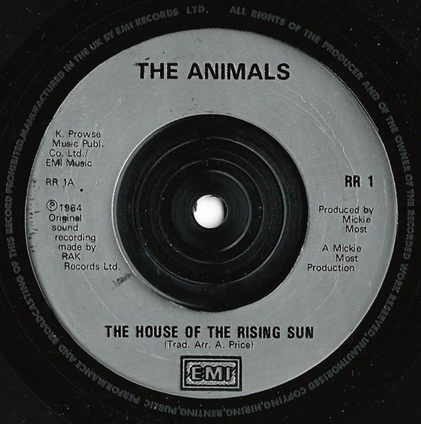 Animals - House Of The Rising Sun - 7 Inch