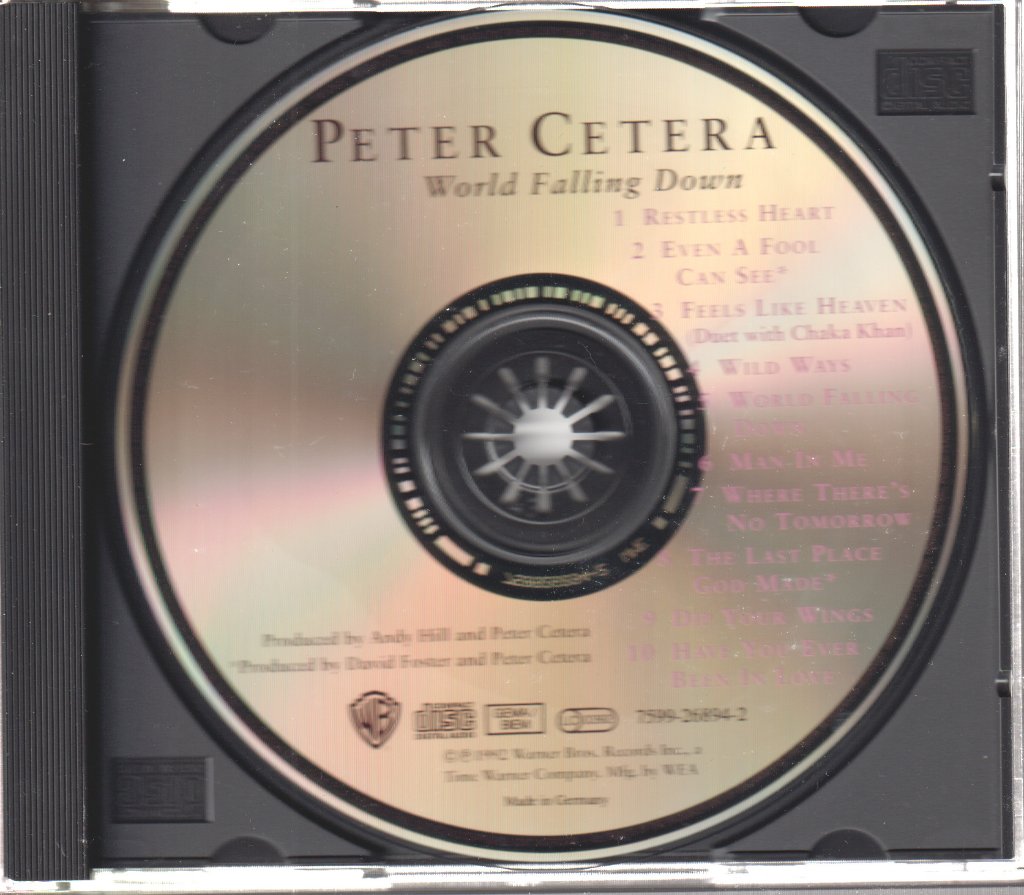 Peter Cetera - World Falling Down - Cd
