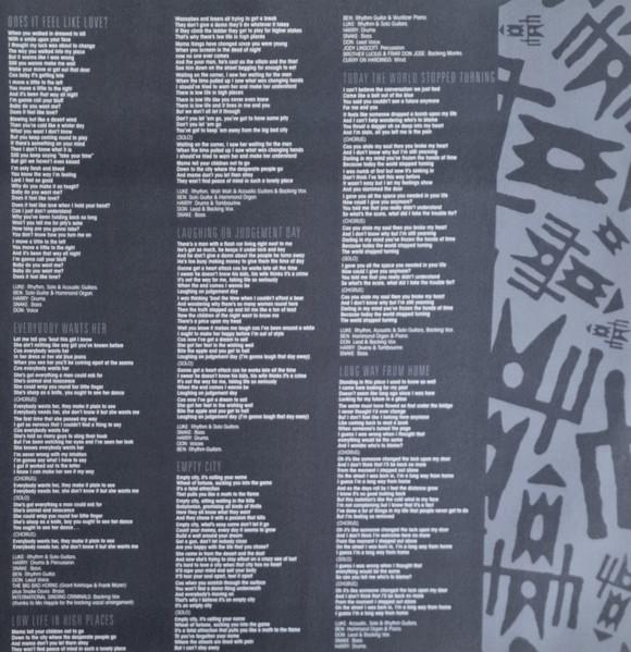 Thunder - Laughing On Judgement Day - Lp