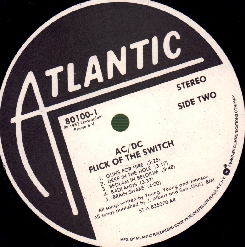 AC/DC - Flick Of The Switch - Lp