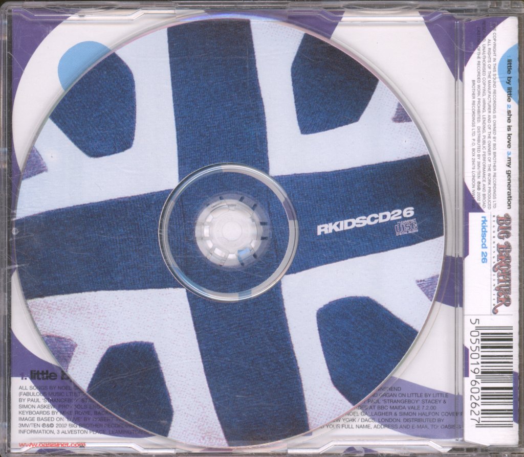 Oasis - Little By Little - Cd