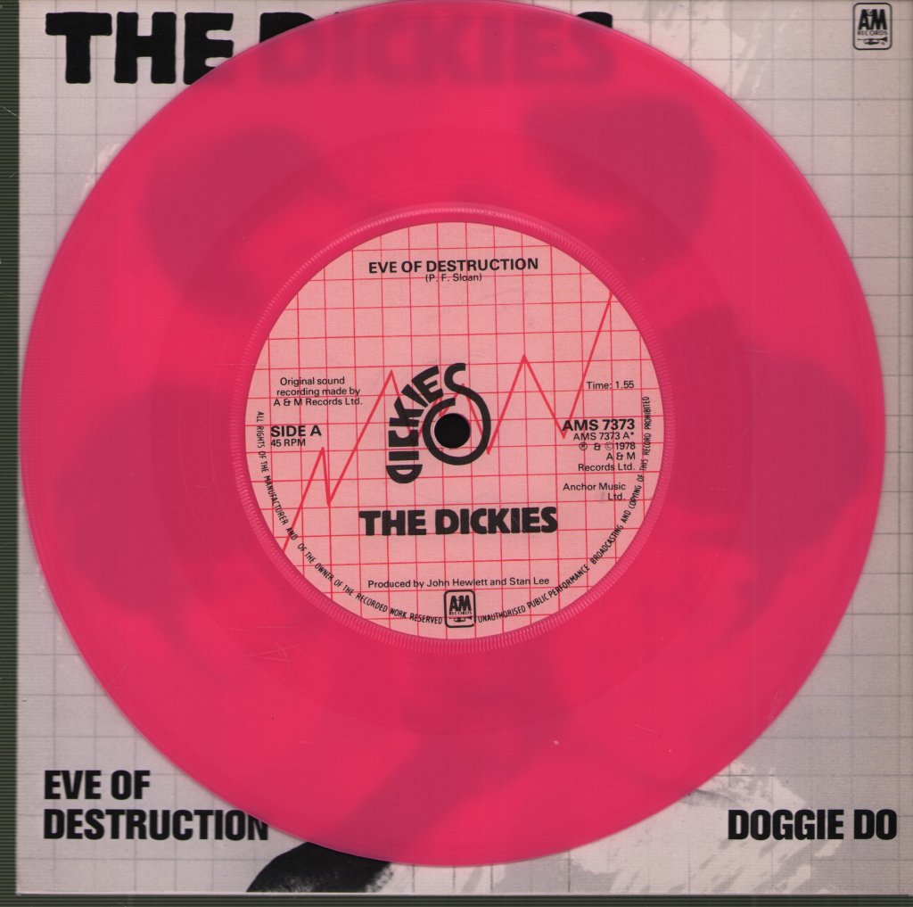 Dickies - Eve Of Destruction / Doggie Do - 7 Inch