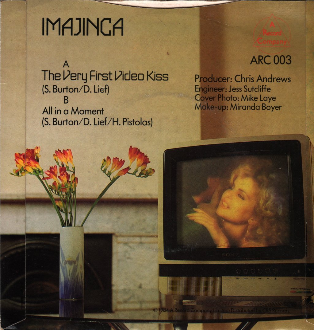 Imajinca - Very First Video Kiss - 7 Inch
